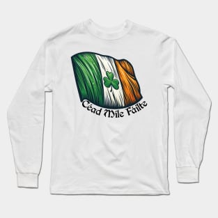 Irish Pride: Céad Míle Fáilte Tee Long Sleeve T-Shirt